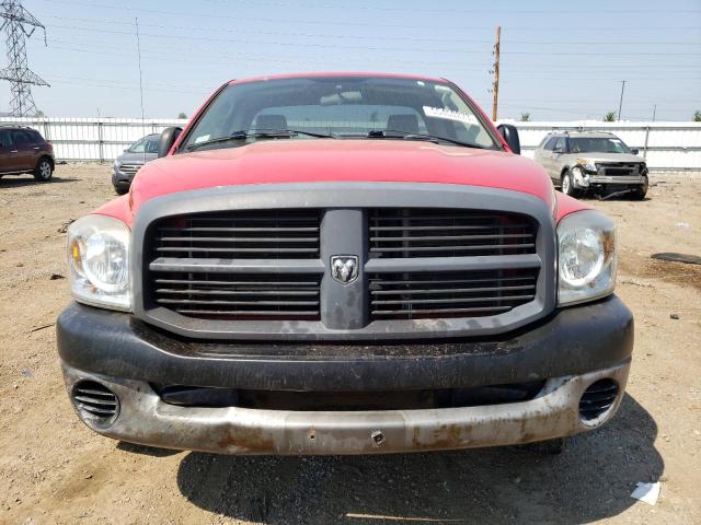 1D7HA16K57J608072 - 2007 DODGE RAM 1500 ST RED photo 5