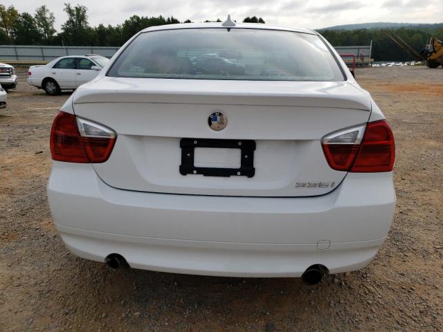 WBAVB77528NM06089 - 2008 BMW 335I I WHITE photo 6