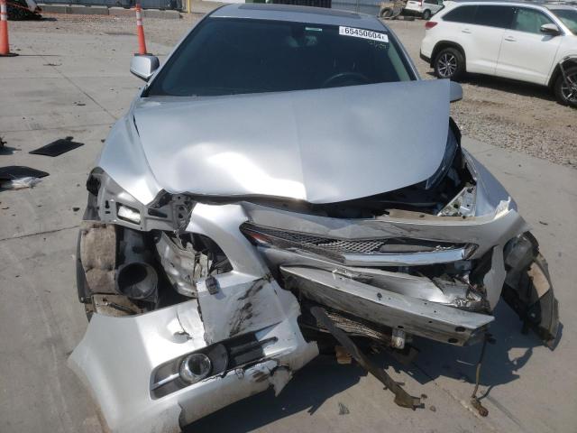 1G1ZE5EB6AF225479 - 2010 CHEVROLET MALIBU LTZ ვერცხლისფერი ფოტო 5
