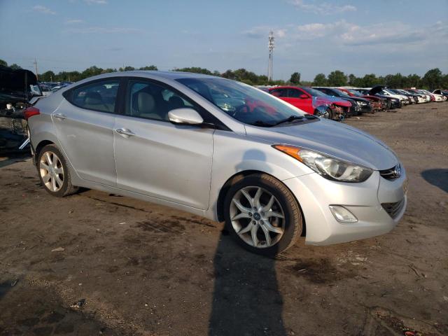 5NPDH4AE1DH434531 - 2013 HYUNDAI ELANTRA GLS SILVER photo 4