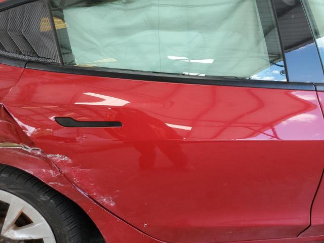 5YJ3E1EB0MF013076 - 2021 TESLA MODEL 3 Qırmızı foto 10