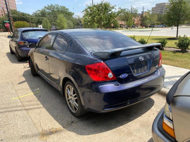 JTKDE177970206335 - 2007 TOYOTA SCION TC BLUE photo 3
