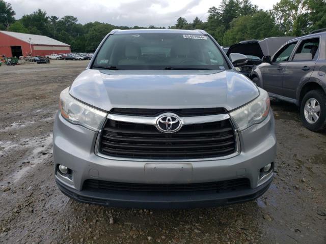 5TDDKRFHXFS104353 - 2015 TOYOTA HIGHLANDER LIMITED SILVER photo 5