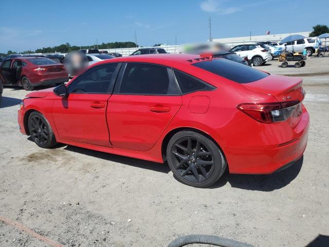 2HGFE2F58NH528030 - 2022 HONDA CIVIC SPORT RED photo 2