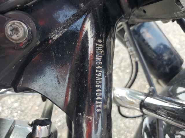 1HD1KB419AB640418 - 2010 HARLEY-DAVIDSON FLHX BLACK photo 8