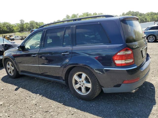 4JGBF71E77A120095 - 2007 MERCEDES-BENZ GL 450 4MATIC BLUE photo 2