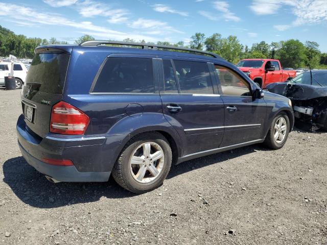 4JGBF71E77A120095 - 2007 MERCEDES-BENZ GL 450 4MATIC BLUE photo 3
