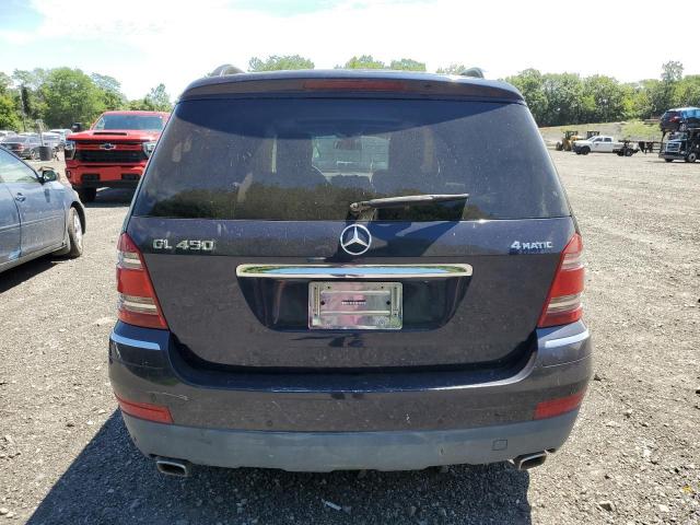 4JGBF71E77A120095 - 2007 MERCEDES-BENZ GL 450 4MATIC BLUE photo 6