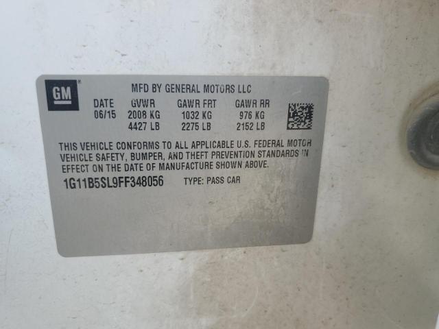 1G11B5SL9FF348056 - 2015 CHEVROLET MALIBU LS Ağ foto 12