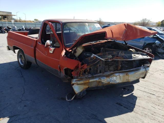 1GCDR14H7HS145338 - 1987 CHEVROLET R10 ORANGE photo 1