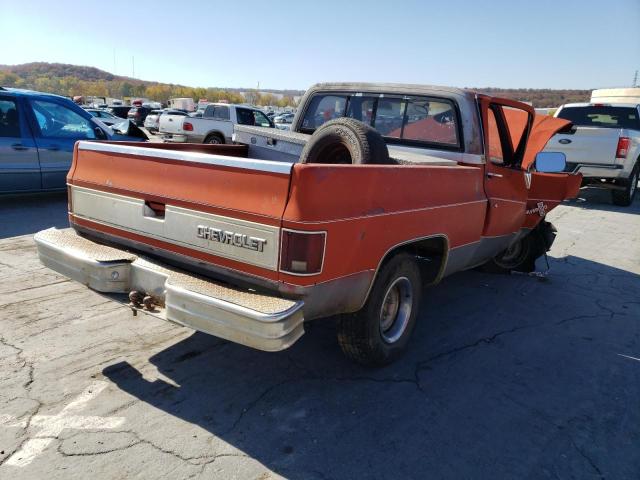 1GCDR14H7HS145338 - 1987 CHEVROLET R10 ORANGE photo 4