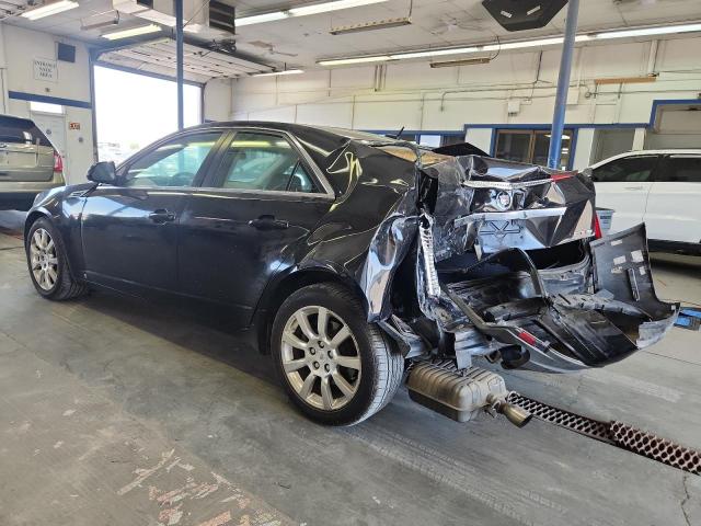 1G6DP57V580116241 - 2008 CADILLAC CTS HI FEATURE V6 BLACK photo 2