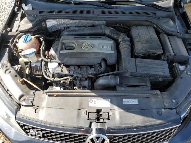 3VW467AJ7DM425988 - 2013 VOLKSWAGEN JETTA GLI შავი ფოტო 11