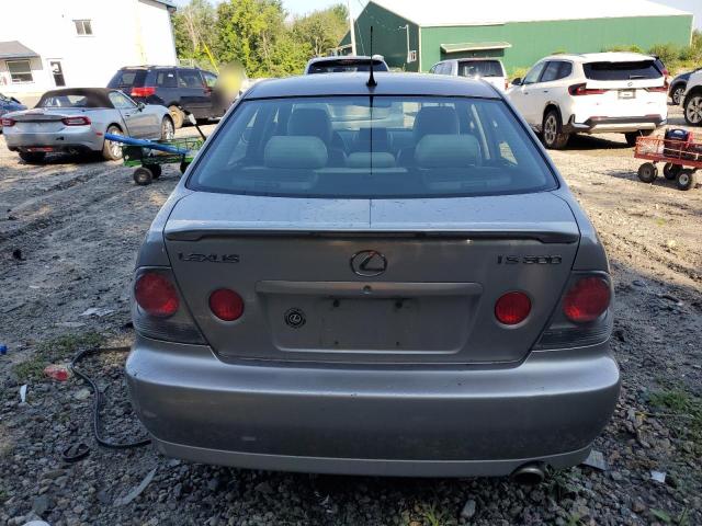 JTHBD192540088152 - 2004 LEXUS IS 300 SILVER photo 6