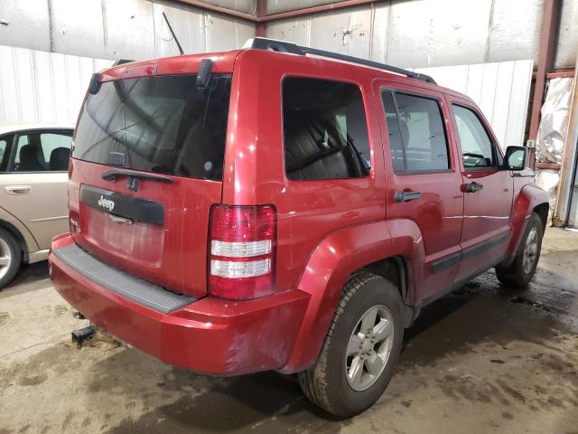 1J4PN2GKXAW106743 - 2010 JEEP LIBERTY SPORT RED photo 3