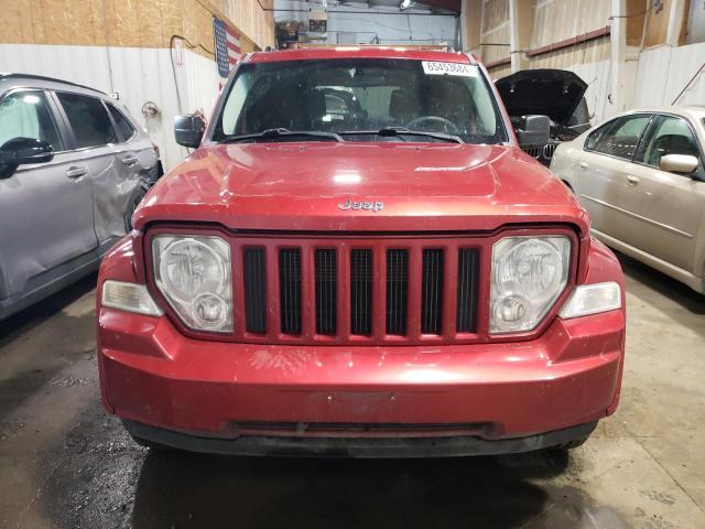 1J4PN2GKXAW106743 - 2010 JEEP LIBERTY SPORT RED photo 5