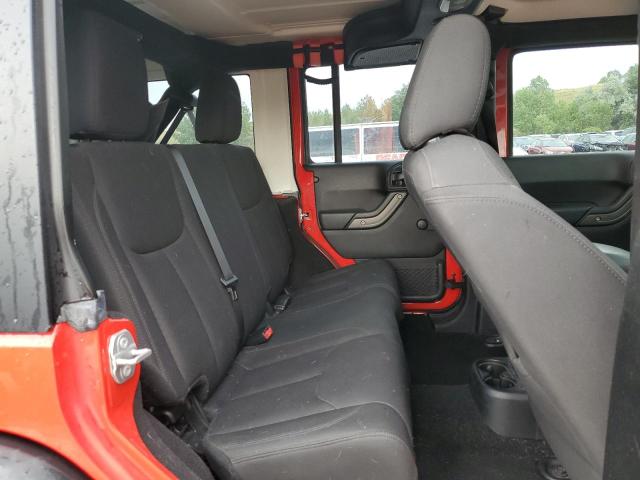 1C4BJWDG6HL549728 - 2017 JEEP WRANGLER U SPORT 红色 照片 11