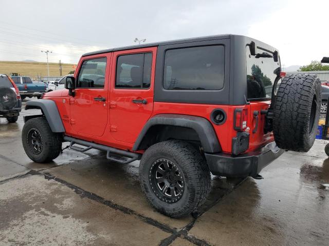 1C4BJWDG6HL549728 - 2017 JEEP WRANGLER U SPORT 红色 照片 2