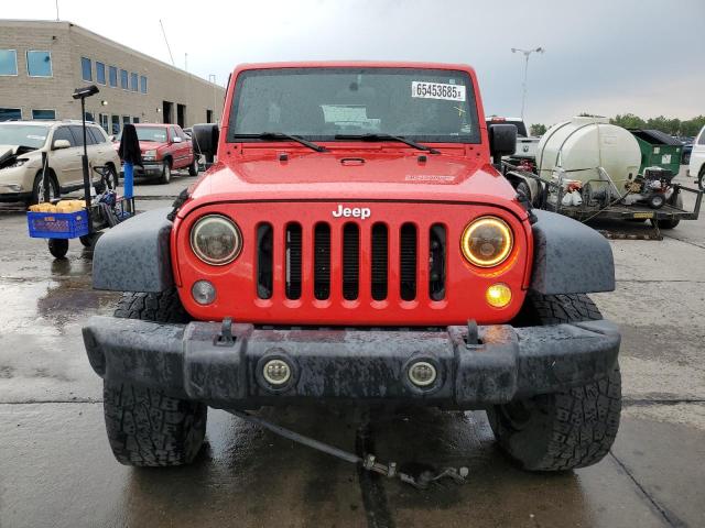 1C4BJWDG6HL549728 - 2017 JEEP WRANGLER U SPORT 红色 照片 5