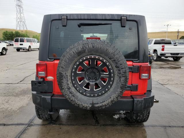 1C4BJWDG6HL549728 - 2017 JEEP WRANGLER U SPORT 红色 照片 6