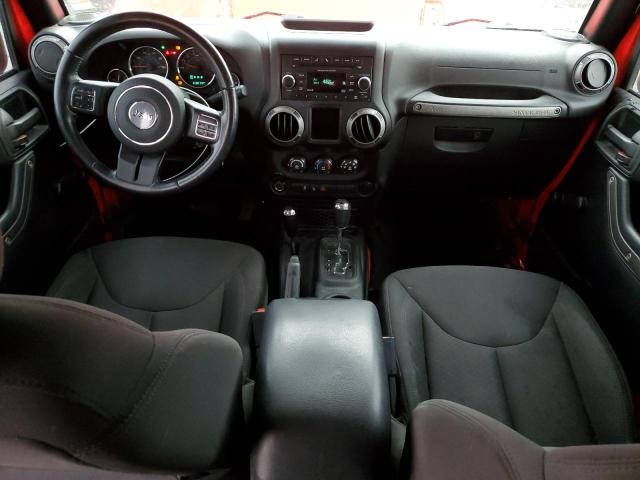 1C4BJWDG6HL549728 - 2017 JEEP WRANGLER U SPORT 红色 照片 8