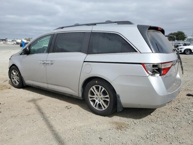 5FNRL5H68CB076401 - 2012 HONDA ODYSSEY EXL SILVER photo 2