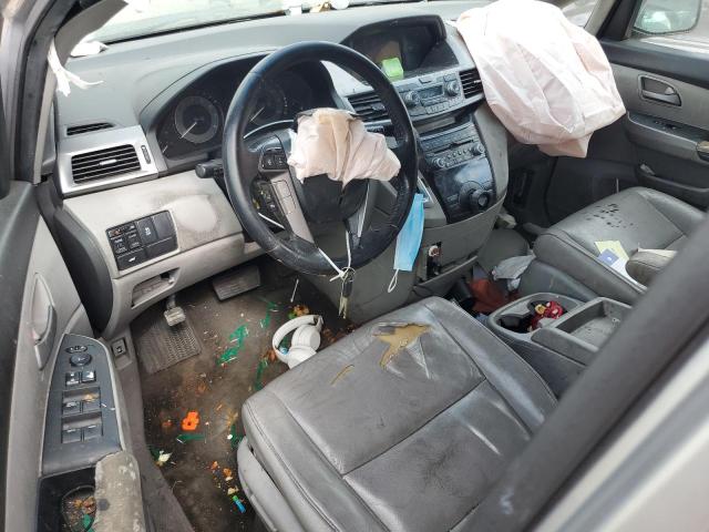 5FNRL5H68CB076401 - 2012 HONDA ODYSSEY EXL SILVER photo 8