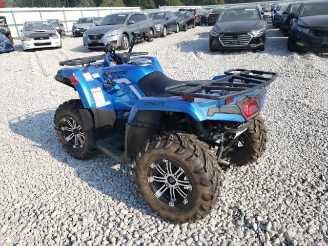 LCELDTZ92M6013677 - 2021 CFMT ATV BLUE photo 3