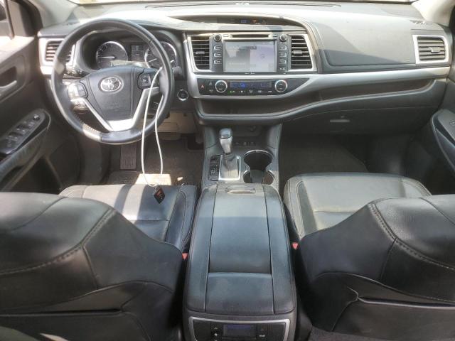 5TDJKRFH6ES059624 - 2014 TOYOTA HIGHLANDER XLE BLUE photo 8