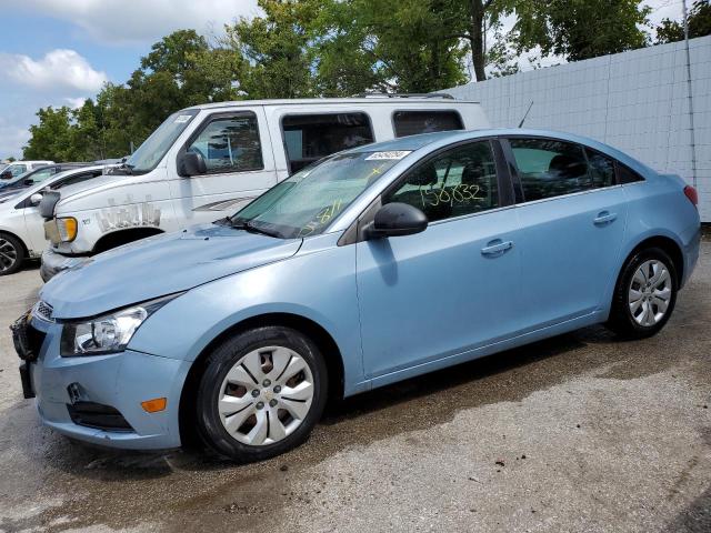 1G1PD5SH4C7179537 - 2012 CHEVROLET CRUZE LS BLUE photo 1