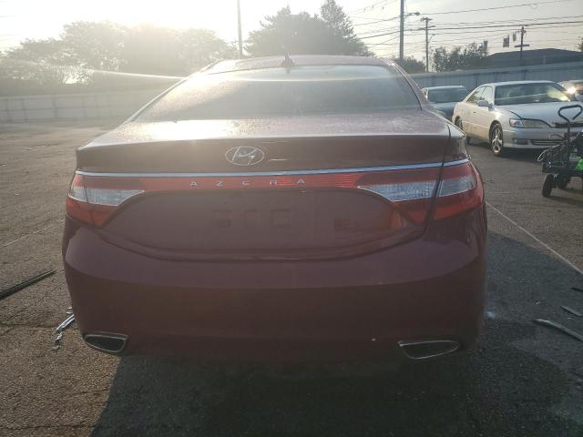 KMHFG4JGXEA351861 - 2014 HYUNDAI AZERA RED photo 6