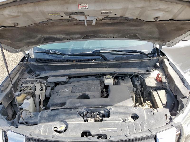 5N1DR2MN5HC633740 - 2017 NISSAN PATHFINDER S SILVER photo 12