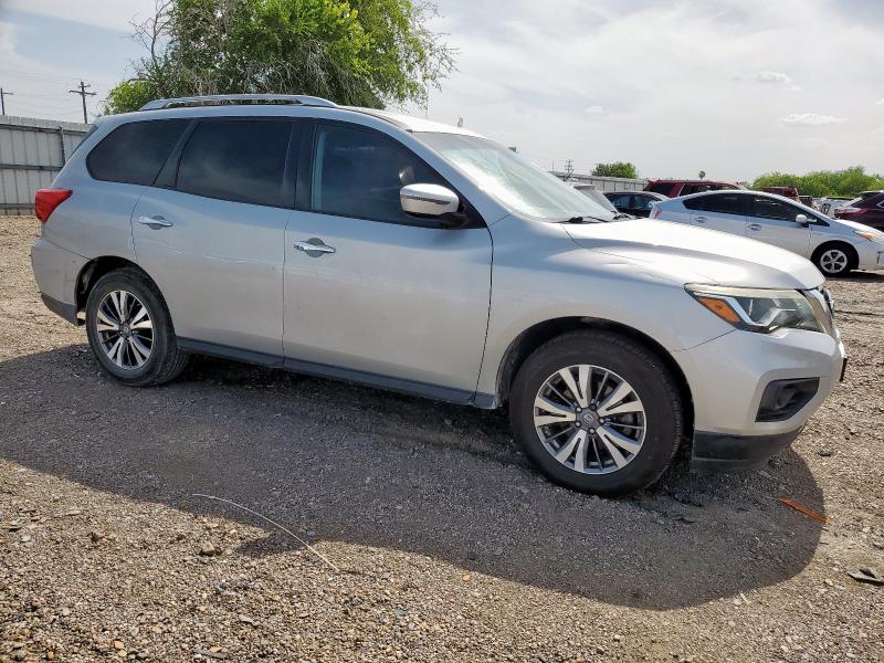 5N1DR2MN5HC633740 - 2017 NISSAN PATHFINDER S SILVER photo 4