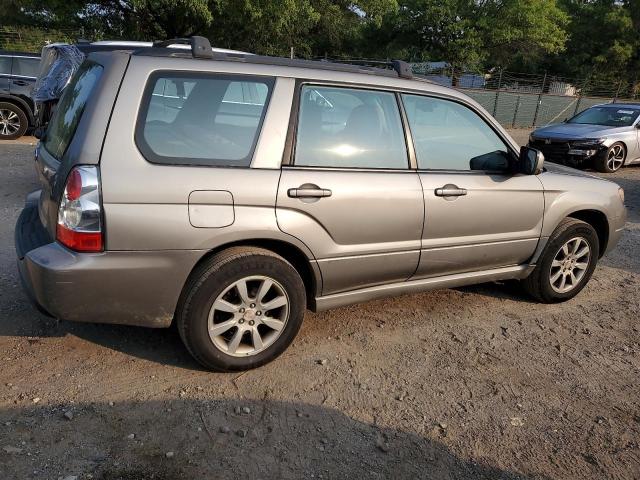 JF1SG656X6H759663 - 2006 SUBARU FORESTER 2.5X PREMIUM GRAY photo 3