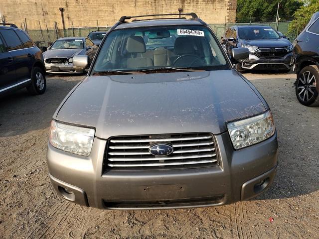 JF1SG656X6H759663 - 2006 SUBARU FORESTER 2.5X PREMIUM GRAY photo 5