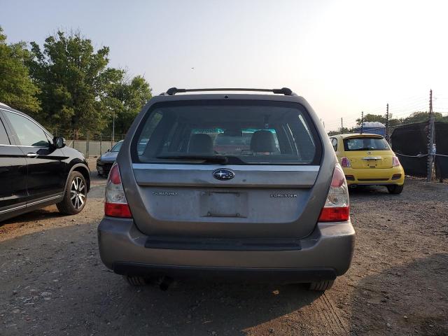 JF1SG656X6H759663 - 2006 SUBARU FORESTER 2.5X PREMIUM GRAY photo 6