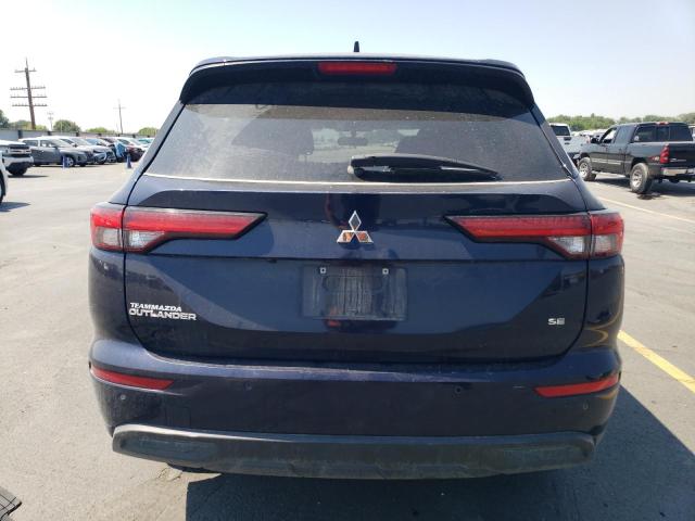 JA4J3UA86PZ050537 - 2023 MITSUBISHI OUTLANDER SE BLUE photo 6