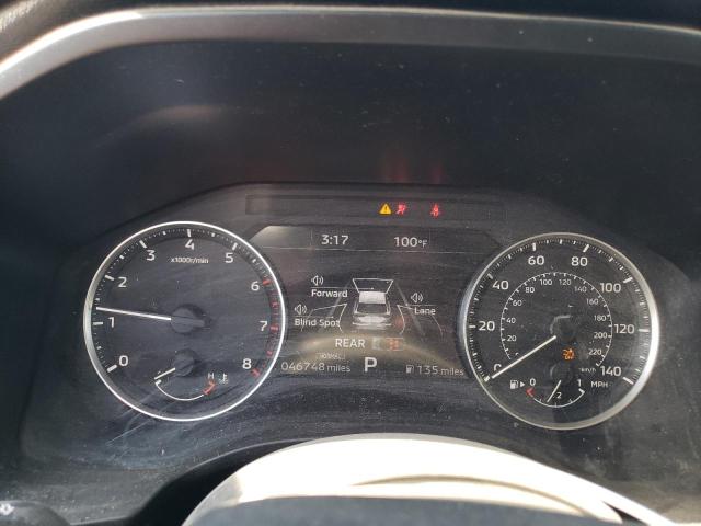 JA4J3UA86PZ050537 - 2023 MITSUBISHI OUTLANDER SE BLUE photo 9