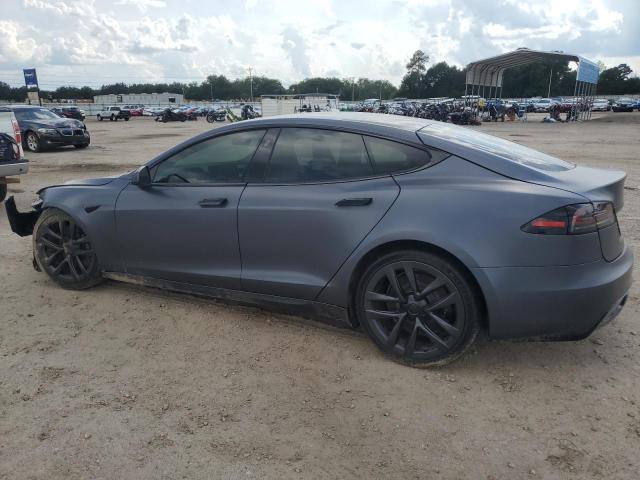 5YJSA1E55NF491092 - 2022 TESLA MODEL S 黑色 照片 2
