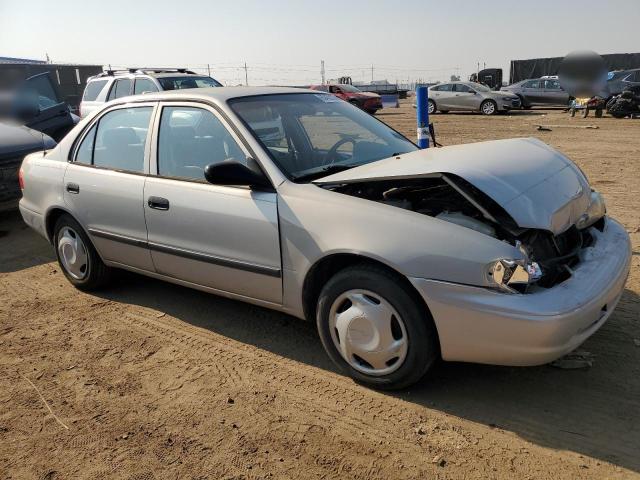 1Y1SK52852Z416509 - 2002 CHEVROLET GEO PRIZM BASE SILVER photo 4