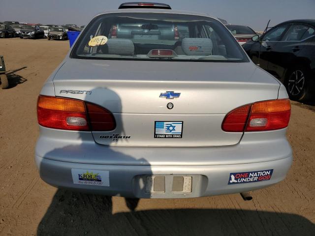 1Y1SK52852Z416509 - 2002 CHEVROLET GEO PRIZM BASE SILVER photo 6