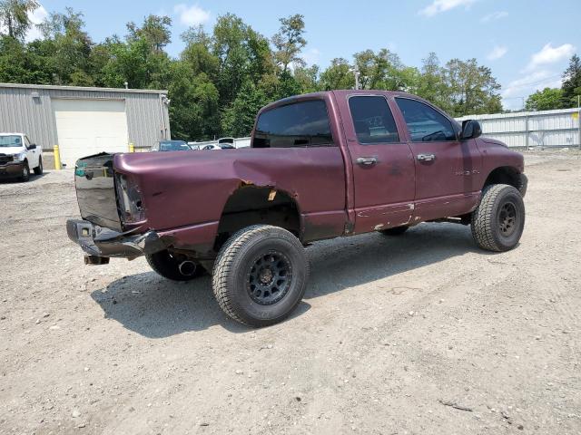 3D7KU28D44G148031 - 2004 DODGE RAM 2500 ST BURGUNDY photo 3