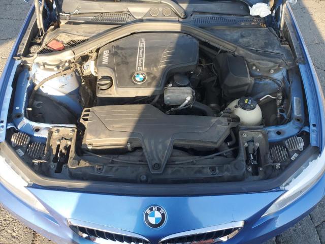 WBA1F5C5XGV343884 - 2016 BMW 228 I BLUE photo 11