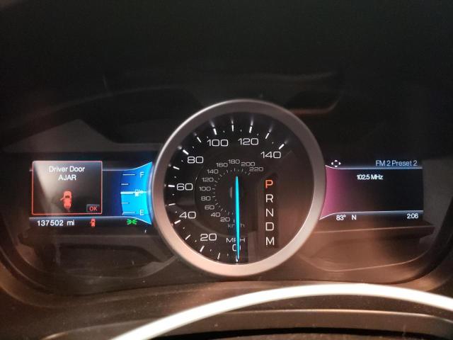 1FM5K8D81FGB59541 - 2015 FORD EXPLORER XLT SILVER photo 9