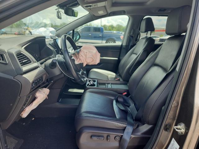 5FNRL6H7XLB000340 - 2020 HONDA ODYSSEY EXL BROWN photo 7