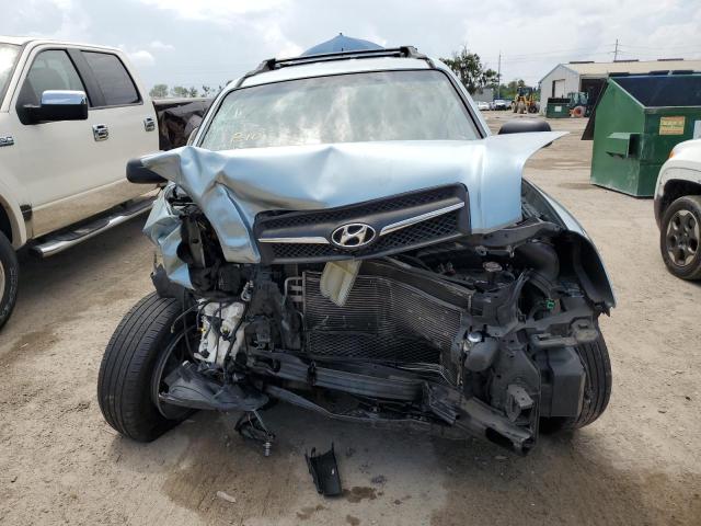 KM8JM12B59U957657 - 2009 HYUNDAI TUCSON GLS BLUE photo 5