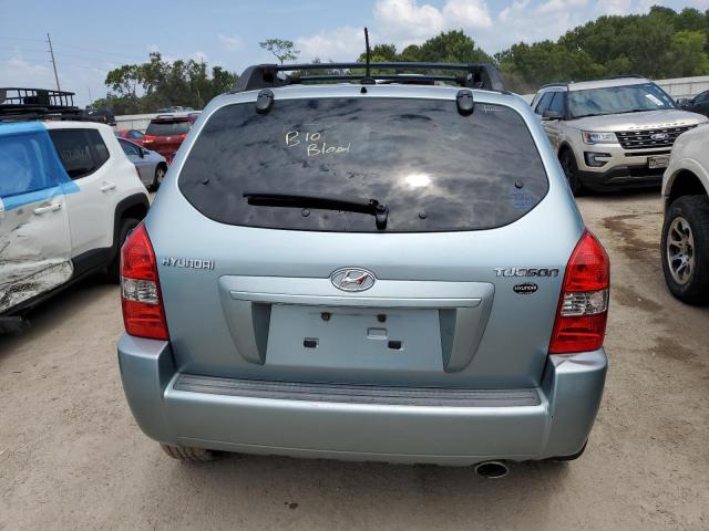 KM8JM12B59U957657 - 2009 HYUNDAI TUCSON GLS BLUE photo 6