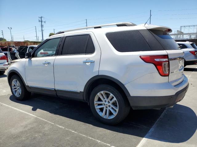1FM5K7D84FGA27786 - 2015 FORD EXPLORER XLT WHITE photo 2