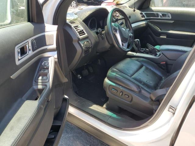 1FM5K7D84FGA27786 - 2015 FORD EXPLORER XLT WHITE photo 8