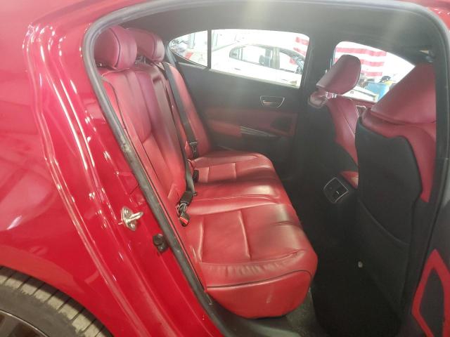 19UUB3F61KA006428 - 2019 ACURA TLX TECHNOLOGY RED photo 10
